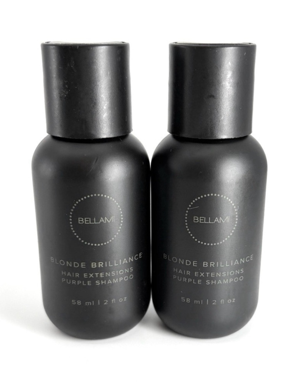 Bellami Blonde Brilliance Purple Shampoo & Conditioner Travel Set 2 oz Each